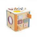 PolarB Wooden Toy Basket with Activities 8 In 1