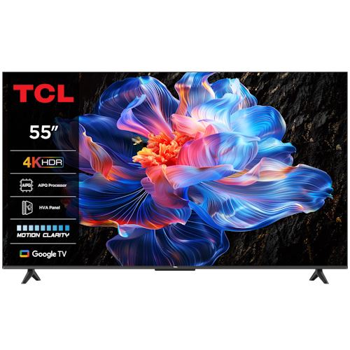 TCL Smart LED TV 55P6K 4K UHD HDR Google TV 55"