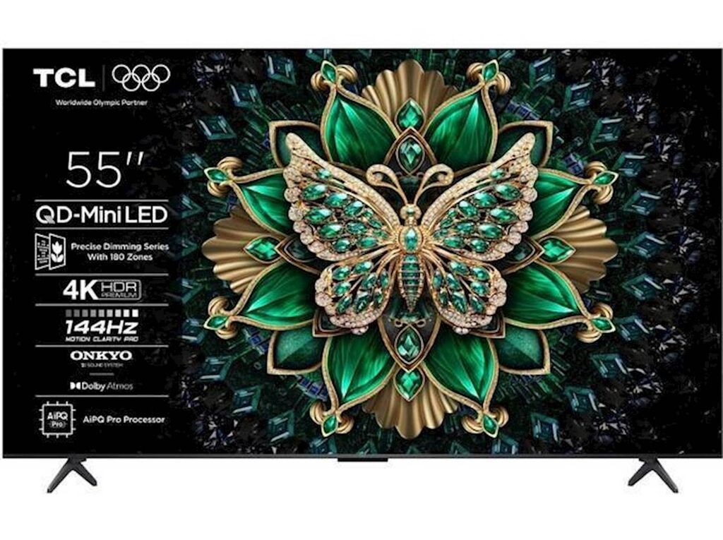 TCL TV 55C61K 4K 55", black