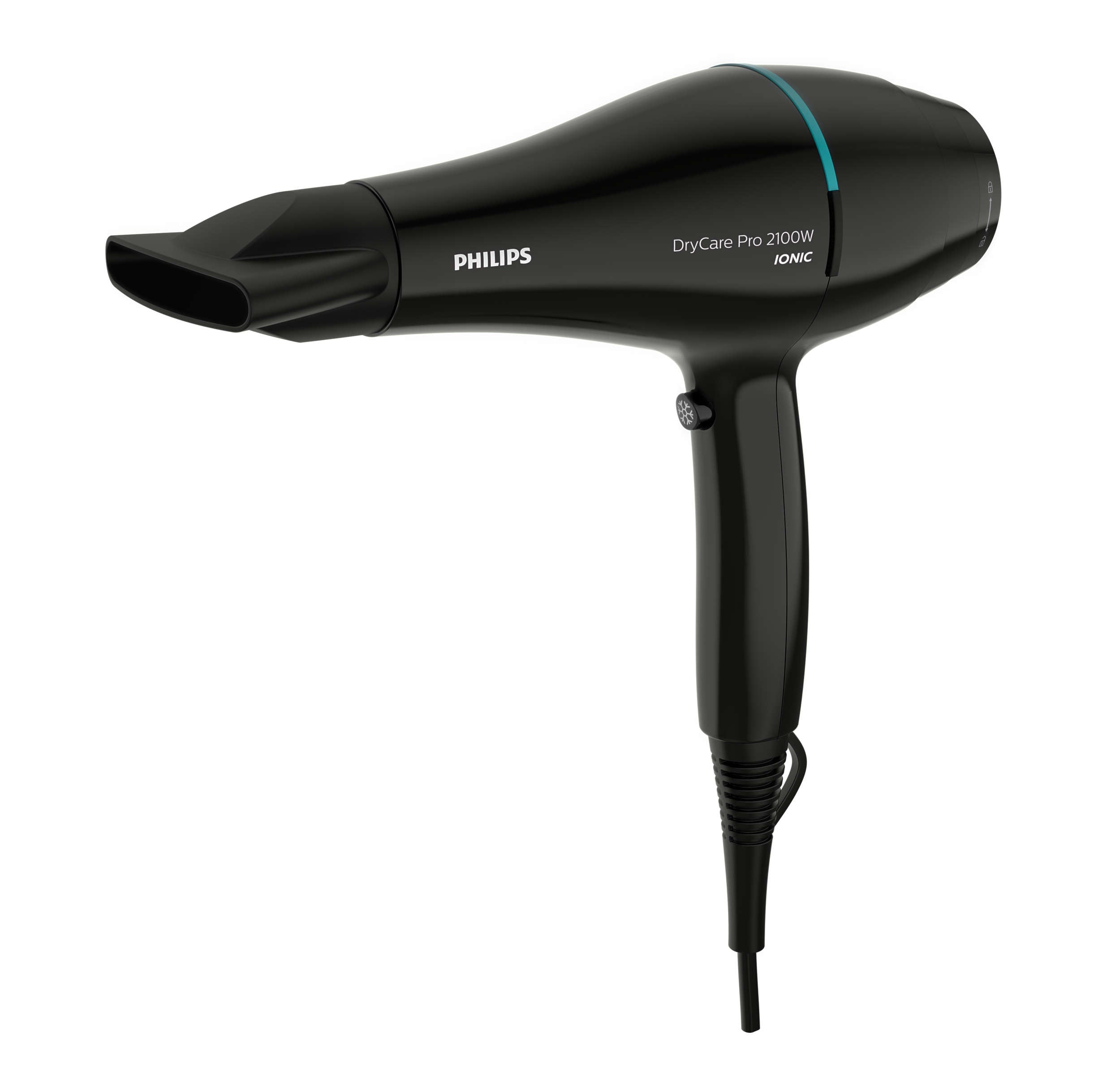PHILLIPS Professional hair fan BHD272/00 , 2100 W, Thermoprotect, black