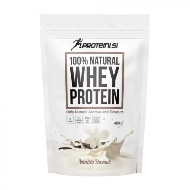 Protein and Natural Whey Protein Vanilla 400gr