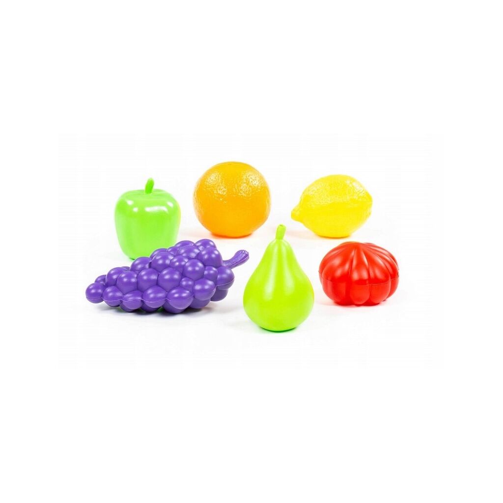 Polesie Toy Fruit and Vegetables, 6 pieces
