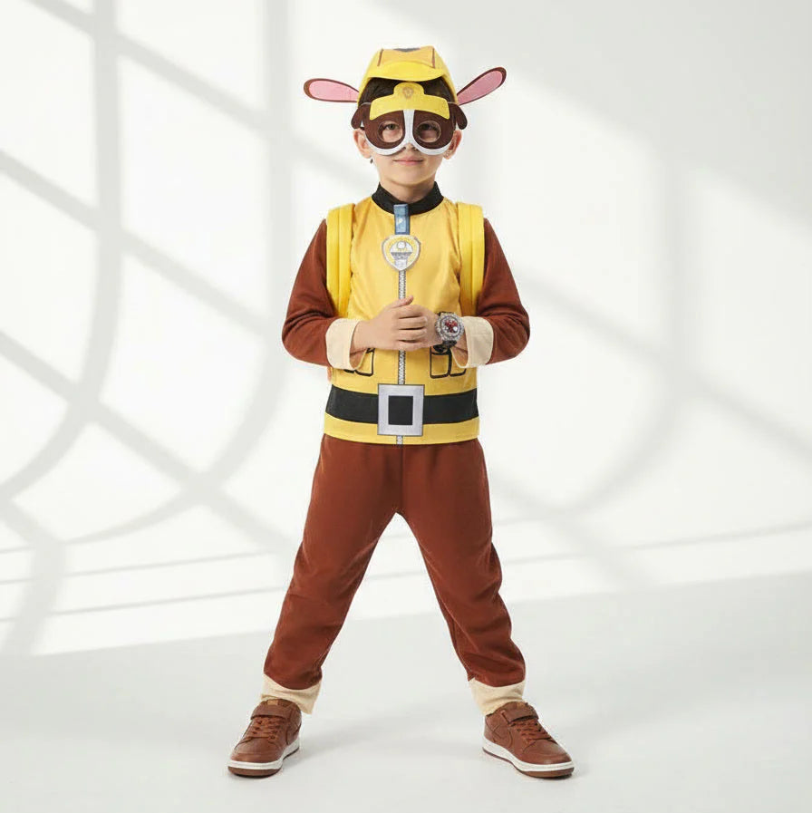 Children's Rubble - Paw Patrol suit set with mask, bag and watch