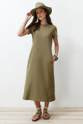 Trendyol women's fur green