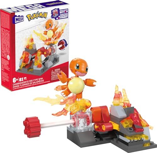 Pokemon Mega Construx Pokémon  Charmander Set