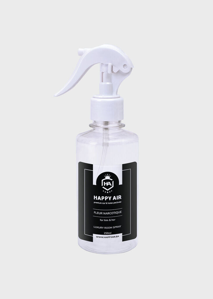 HAPPY AIR Luxury Car and home perfume 250ml FLEUR NARCOTIQUE for HIM & HER