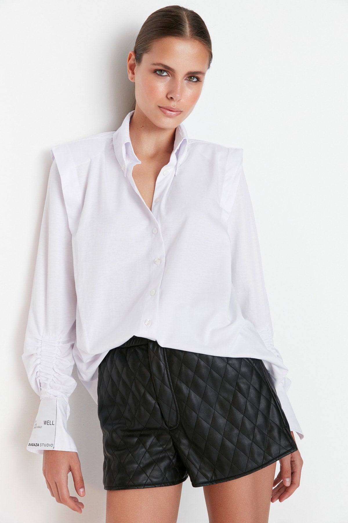 Trendyol women's white shirt