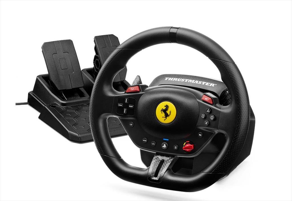 Thrustmaster Wheel with Pedals T98 Ferrari 296 Gtb, (Ps4/Ps5/Pc),4160880