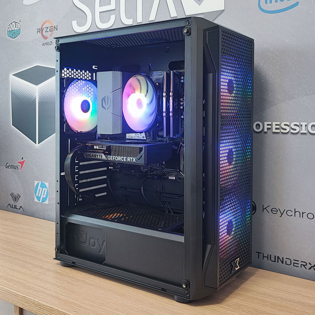 PowerCube Personal computer G4270 Vector G10 Ryzen 7 5700X/ 16GB/ NVMe 1.0TB/ RTX5060 8GB