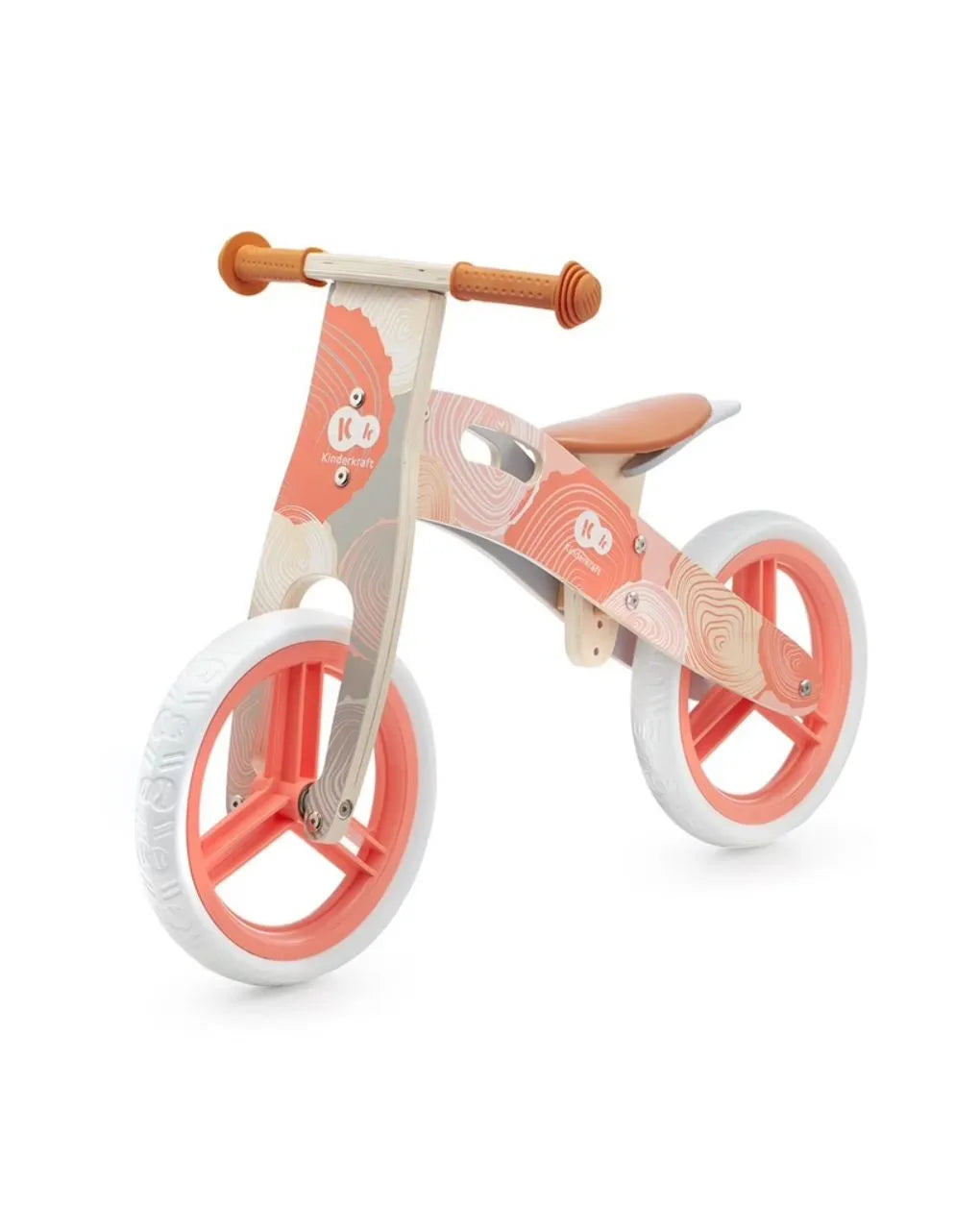 KINDERKRAFT RUNNER Balance bicycle for children coral - 18430