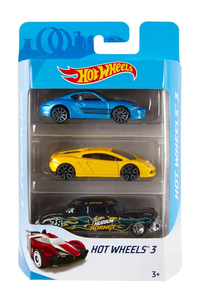 Hot Wheels Set of 3 cars 1:64