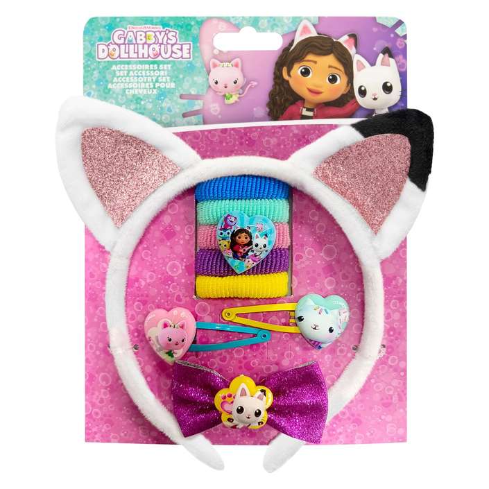 Gabby's Dollhouse Hair Set with Cat Ears