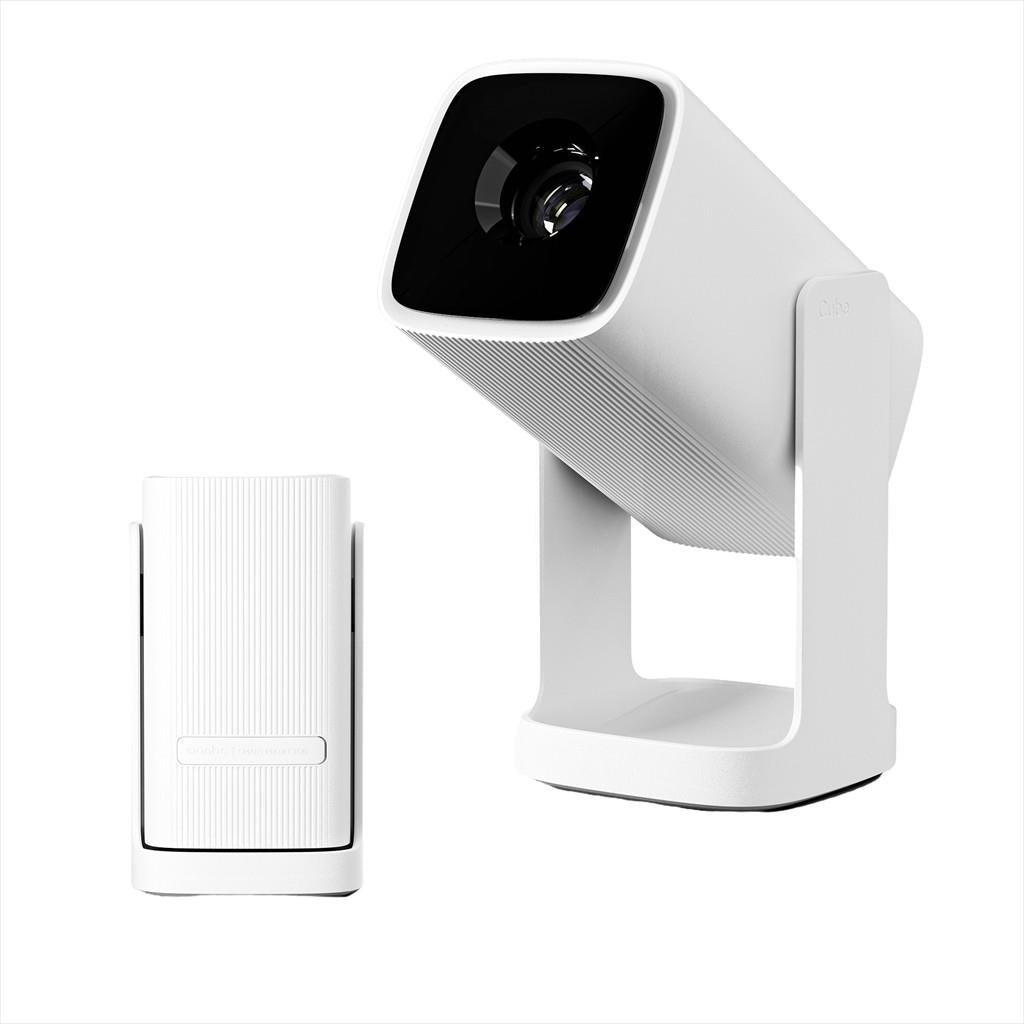 Wanbo Projector CUBE 1 w/GIMBAL Android TV 11, 350Ansi, 200:1 720p, HDMI, USB 2.0, AUX, WIFI, BT w/speakers, white, WPF14