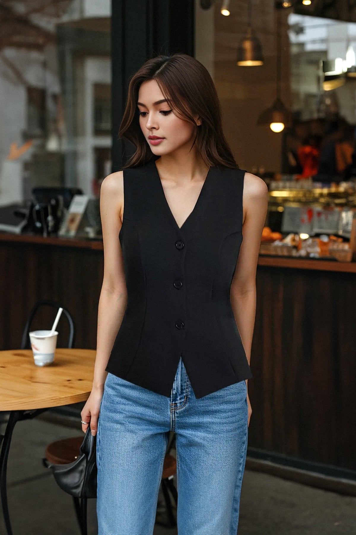 Trendyol Female Elk, Black