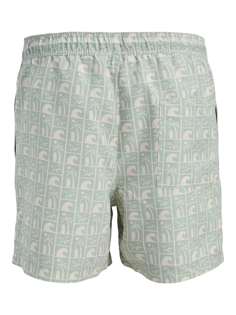 J.J. Rebel Hawaii shower socks with print