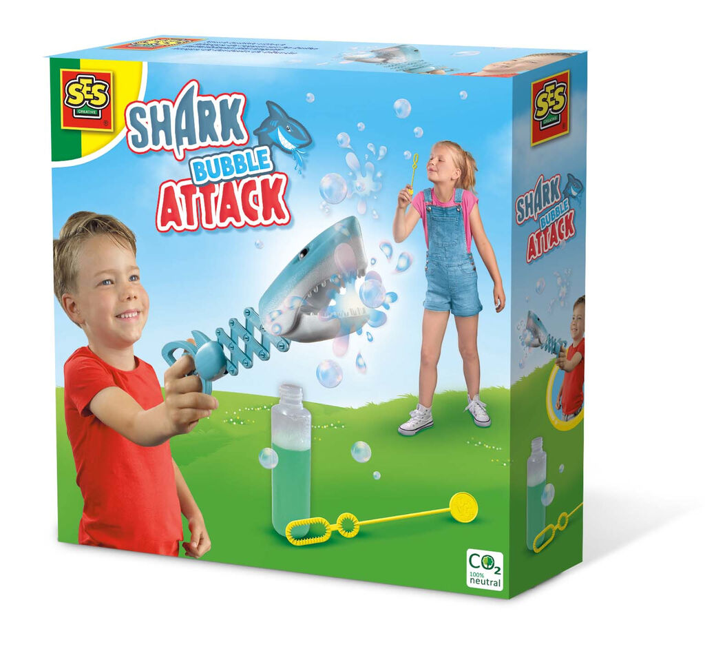 A gun for shark balloons