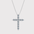 Diamond Lux Chain with Cross